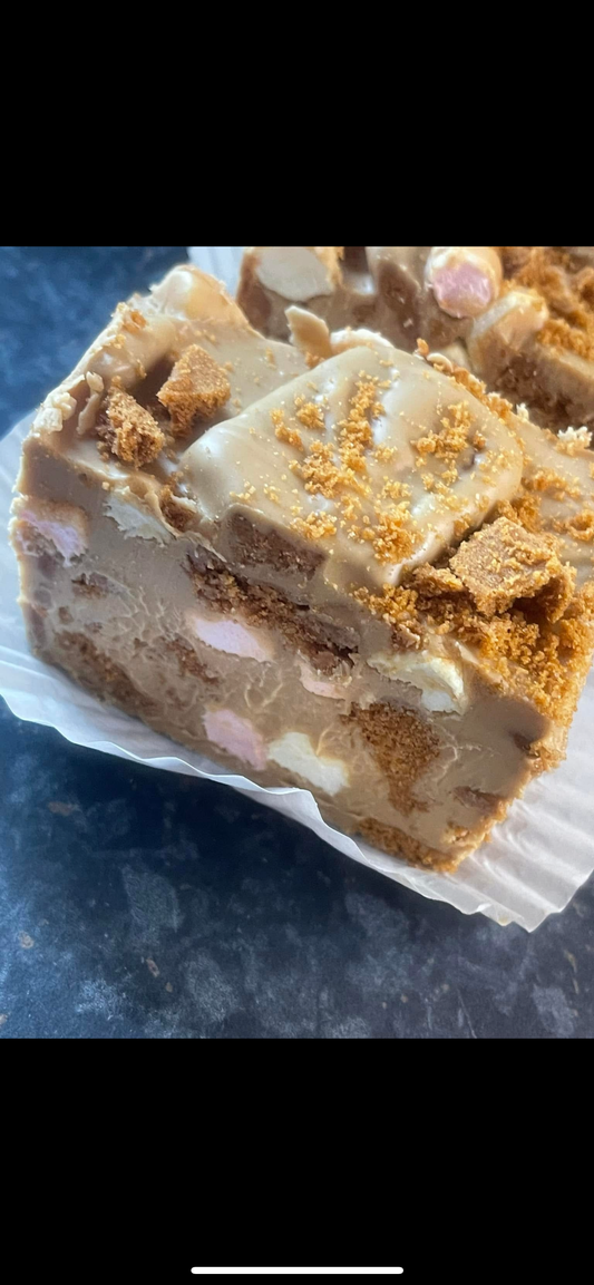 Biscoff rocky road